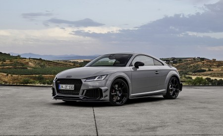 2023 Audi TT RS Coupé Iconic Edition (Color: Nardo Grey) Front Three-Quarter Wallpapers 450x275 (70)