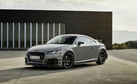 2023 Audi TT RS Coupé Iconic Edition (Color: Nardo Grey) Front Three-Quarter Wallpapers 450x275 (49)