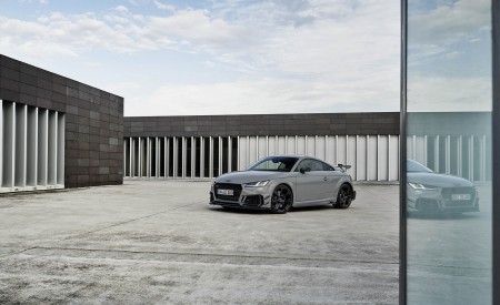 2023 Audi TT RS Coupé Iconic Edition (Color: Nardo Grey) Front Three-Quarter Wallpapers 450x275 (67)