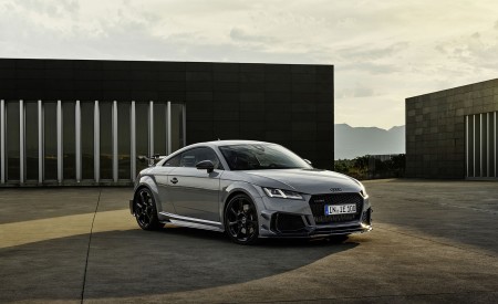 2023 Audi TT RS Coupé Iconic Edition (Color: Nardo Grey) Front Three-Quarter Wallpapers 450x275 (51)