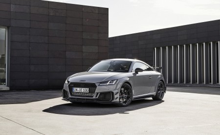 2023 Audi TT RS Coupé Iconic Edition (Color: Nardo Grey) Front Three-Quarter Wallpapers 450x275 (60)