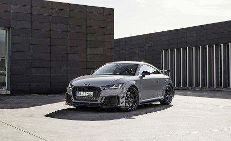 2023 Audi TT RS Coupé Iconic Edition (Color: Nardo Grey) Front Three-Quarter Wallpapers 450x275 (60)