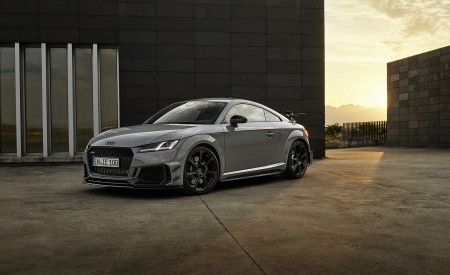 2023 Audi TT RS Coupé Iconic Edition (Color: Nardo Grey) Front Three-Quarter Wallpapers 450x275 (43)