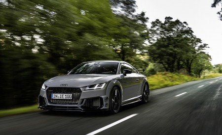 2023 Audi TT RS Coupé Iconic Edition (Color: Nardo Grey) Front Three-Quarter Wallpapers 450x275 (16)