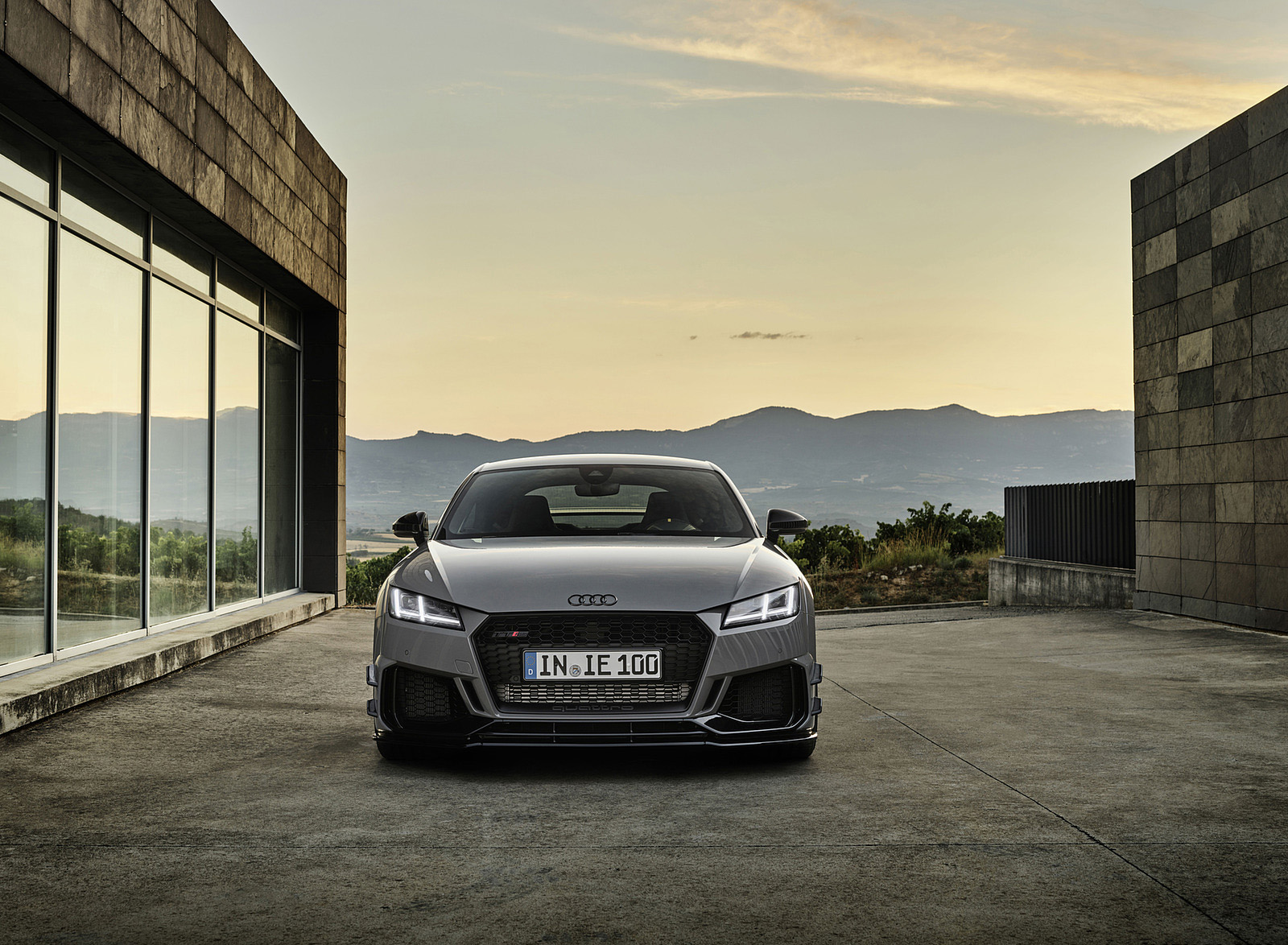 2023 Audi TT RS Coupé Iconic Edition (Color: Nardo Grey) Front Wallpapers #52 of 105