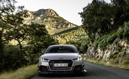 2023 Audi TT RS Coupé Iconic Edition (Color: Nardo Grey) Front Wallpapers 450x275 (24)