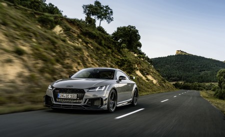 2023 Audi TT RS Coupé Iconic Edition (Color: Nardo Grey) Front Wallpapers 450x275 (12)