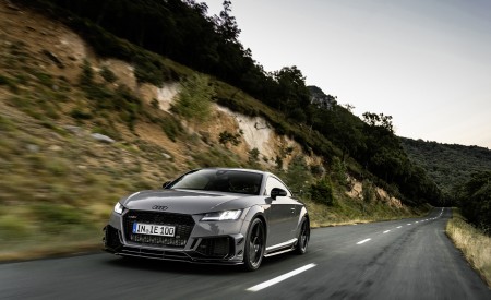 2023 Audi TT RS Coupé Iconic Edition (Color: Nardo Grey) Front Wallpapers 450x275 (3)