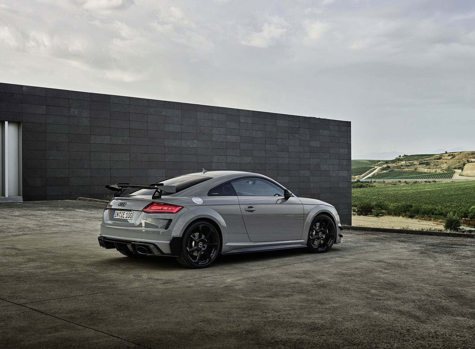 2023 Audi TT RS Coupé Iconic Edition (Color: Nardo Grey) Rear Three-Quarter Wallpapers #53 of 105