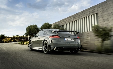 2023 Audi TT RS Coupé Iconic Edition (Color: Nardo Grey) Rear Three-Quarter Wallpapers 450x275 (25)