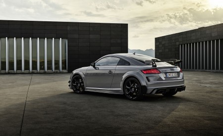 2023 Audi TT RS Coupé Iconic Edition (Color: Nardo Grey) Rear Three-Quarter Wallpapers 450x275 (55)