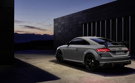 2023 Audi TT RS Coupé Iconic Edition (Color: Nardo Grey) Rear Three-Quarter Wallpapers 450x275 (47)