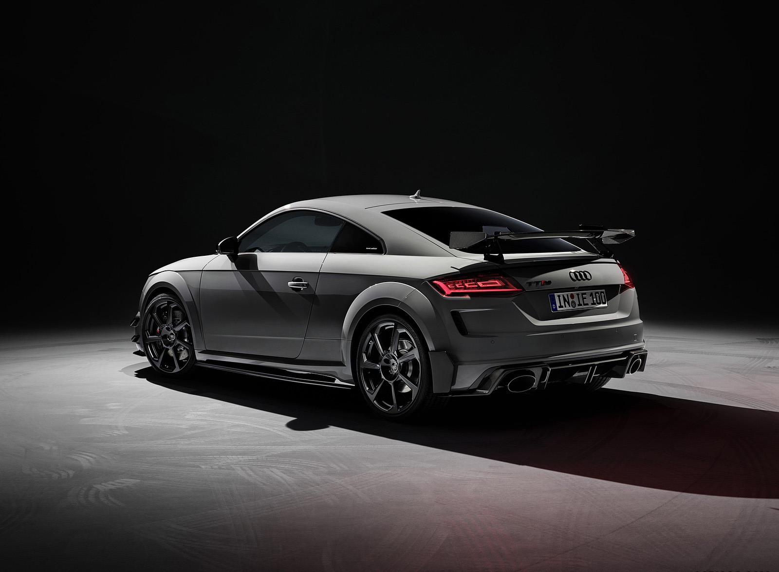 2023 Audi TT RS Coupé Iconic Edition (Color: Nardo Grey) Rear Three-Quarter Wallpapers #80 of 105