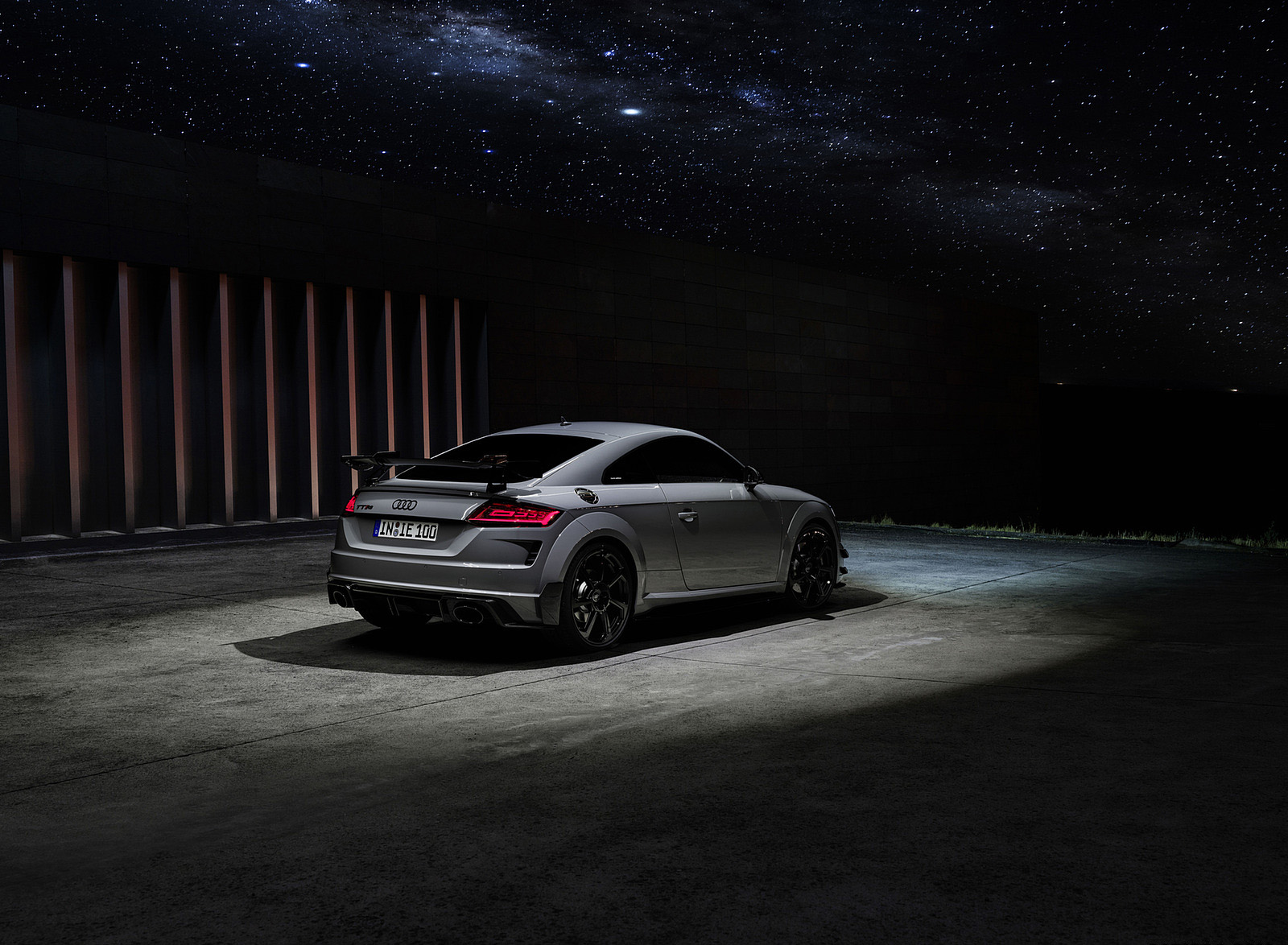 2023 Audi TT RS Coupé Iconic Edition (Color: Nardo Grey) Rear Three-Quarter Wallpapers #75 of 105