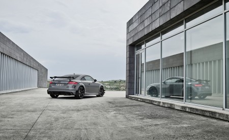 2023 Audi TT RS Coupé Iconic Edition (Color: Nardo Grey) Rear Three-Quarter Wallpapers 450x275 (68)