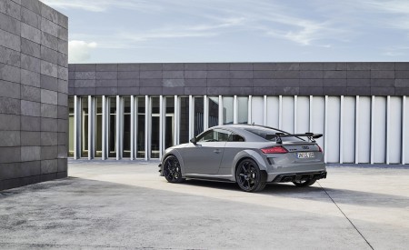 2023 Audi TT RS Coupé Iconic Edition (Color: Nardo Grey) Rear Three-Quarter Wallpapers 450x275 (65)