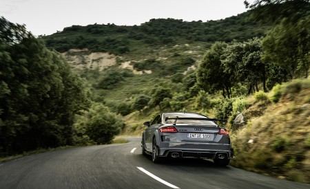 2023 Audi TT RS Coupé Iconic Edition (Color: Nardo Grey) Rear Wallpapers 450x275 (18)