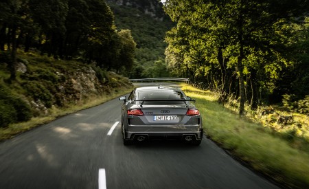 2023 Audi TT RS Coupé Iconic Edition (Color: Nardo Grey) Rear Wallpapers 450x275 (19)
