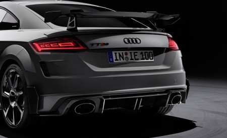 2023 Audi TT RS Coupé Iconic Edition (Color: Nardo Grey) Rear Wallpapers 450x275 (94)
