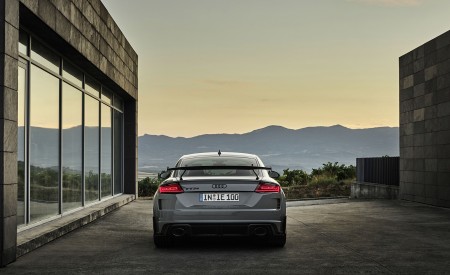 2023 Audi TT RS Coupé Iconic Edition (Color: Nardo Grey) Rear Wallpapers 450x275 (56)