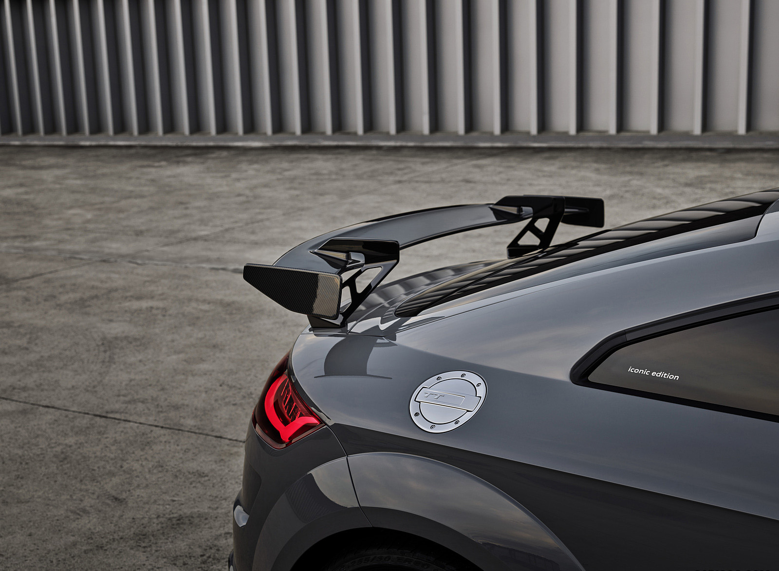 2023 Audi TT RS Coupé Iconic Edition (Color: Nardo Grey) Spoiler Wallpapers #59 of 105