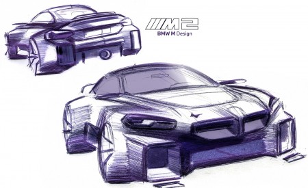 2023 BMW M2 Design Sketch Wallpapers 450x275 (204)