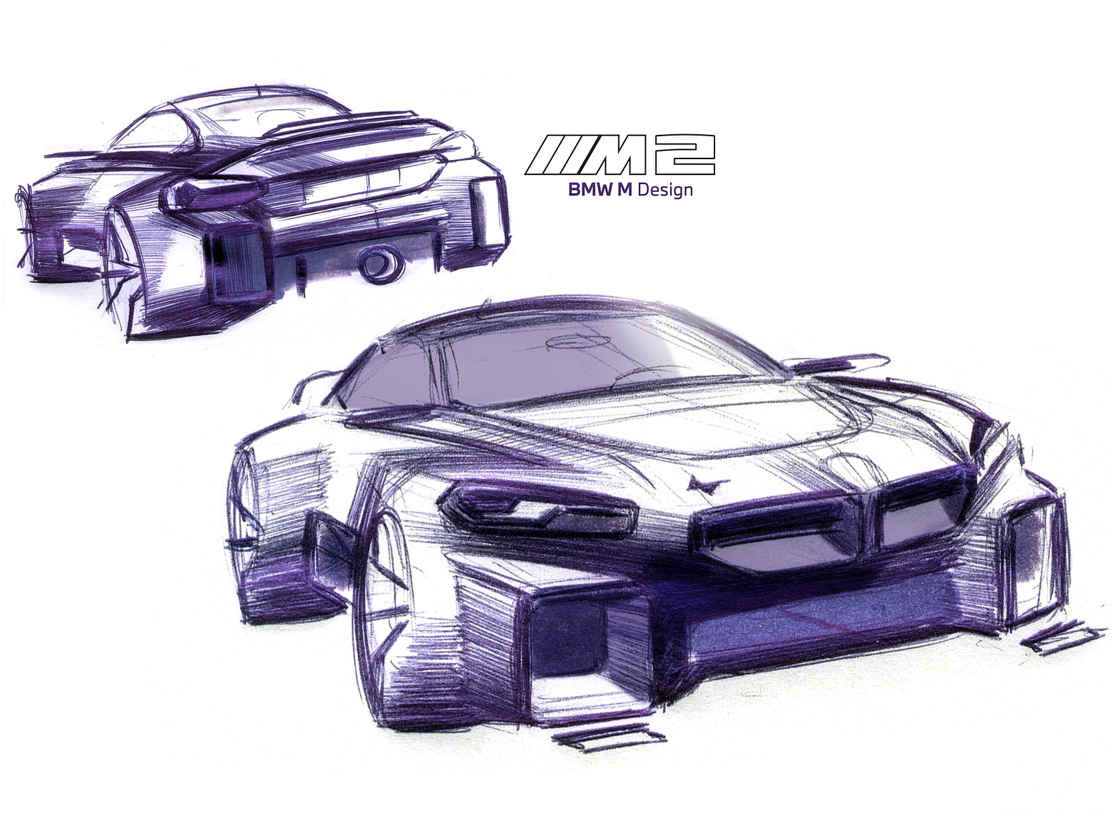 2023 BMW M2 Design Sketch Wallpapers #204 of 213