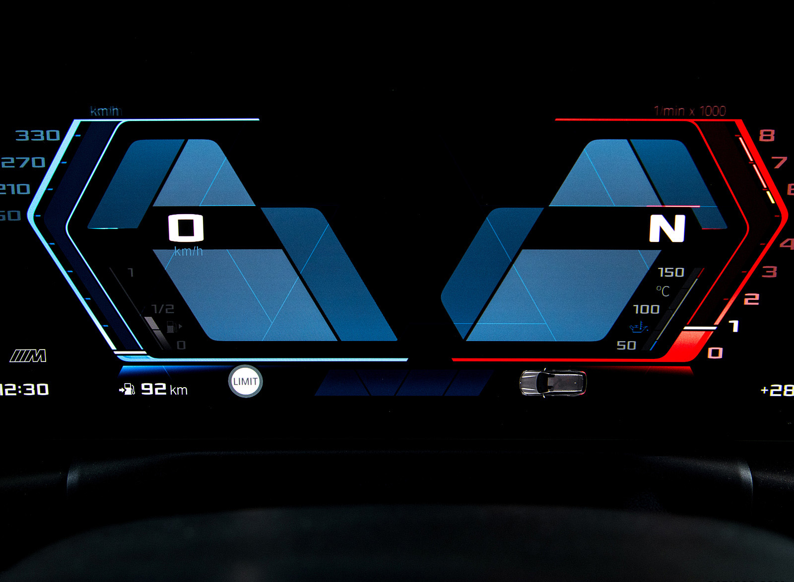 2023 BMW M2 Digital Instrument Cluster Wallpapers #140 of 213