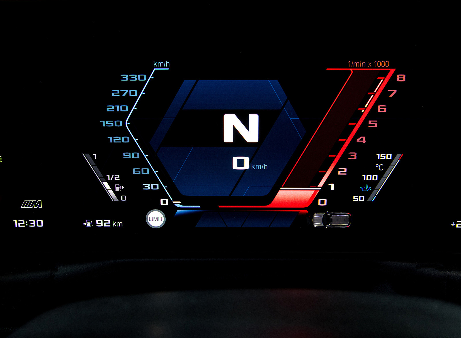 2023 BMW M2 Digital Instrument Cluster Wallpapers #142 of 213