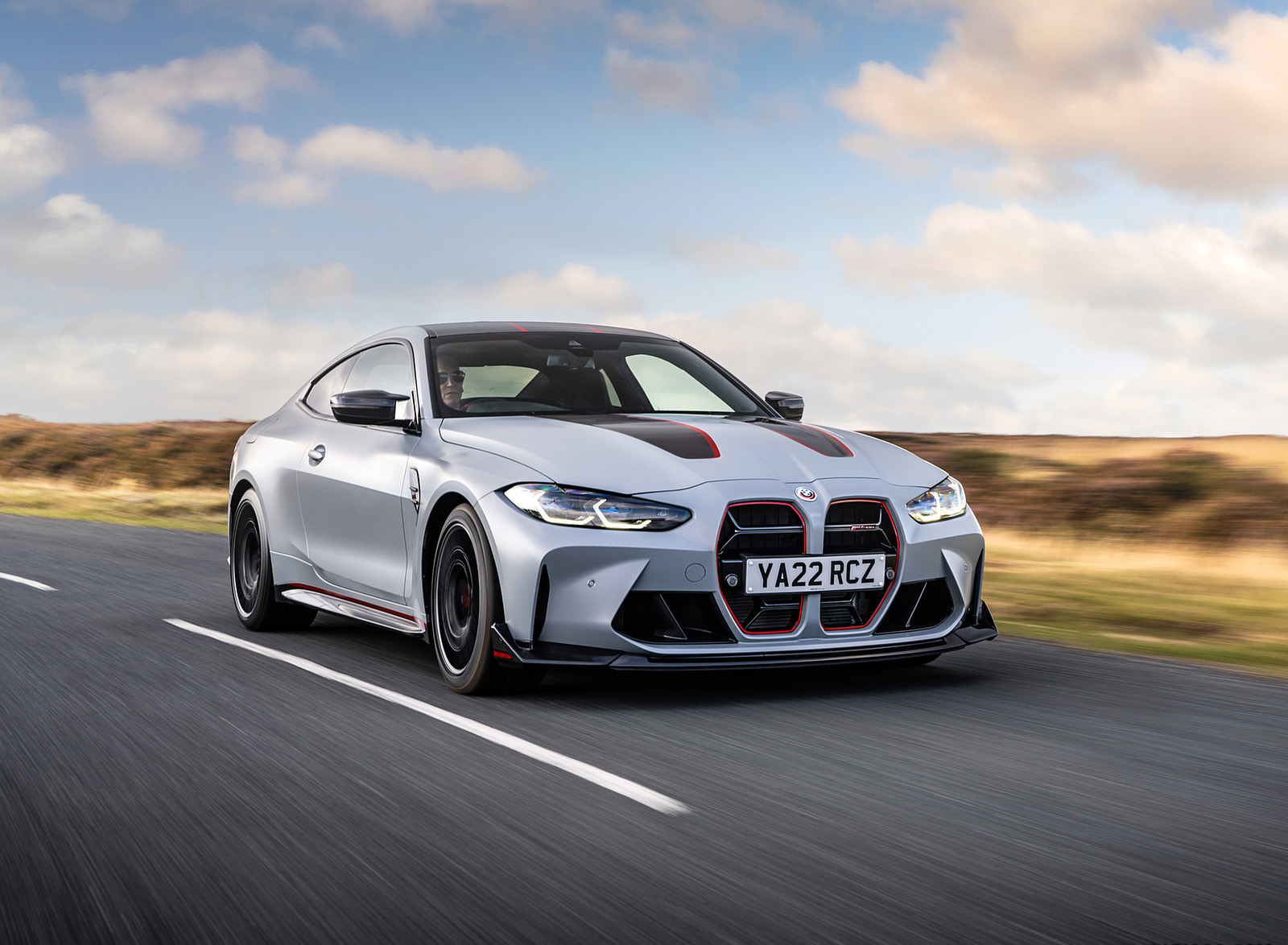 2023 BMW M4 CSL (UK-Spec) Front Three-Quarter Wallpapers (1). Download Wallpaper
