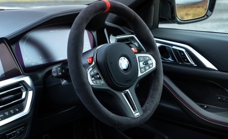 2023 BMW M4 CSL (UK-Spec) Interior Steering Wheel Wallpapers 450x275 (35)
