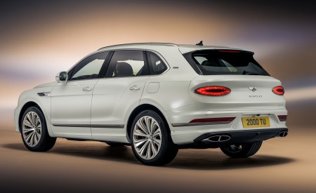 2023 Bentley Bentayga Odyssean Edition Rear Three-Quarter Wallpapers 450x275 (2)