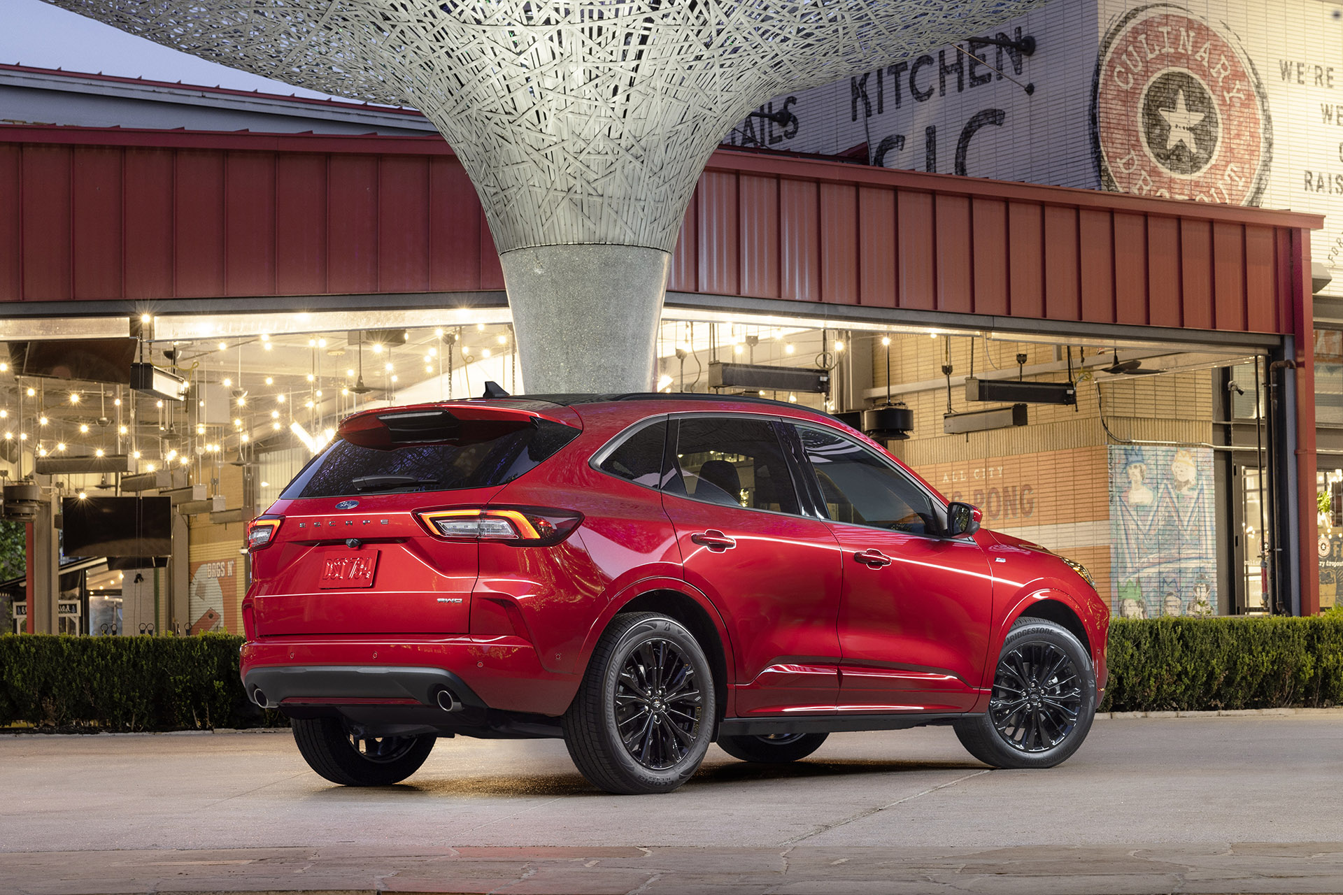 2023 Ford Escape ST-Line Elite Rear Three-Quarter Wallpapers (5)