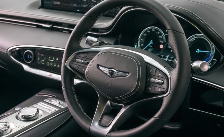 2023 Genesis Electrified GV70 (UK-Spec) Interior Steering Wheel Wallpapers 450x275 (92)
