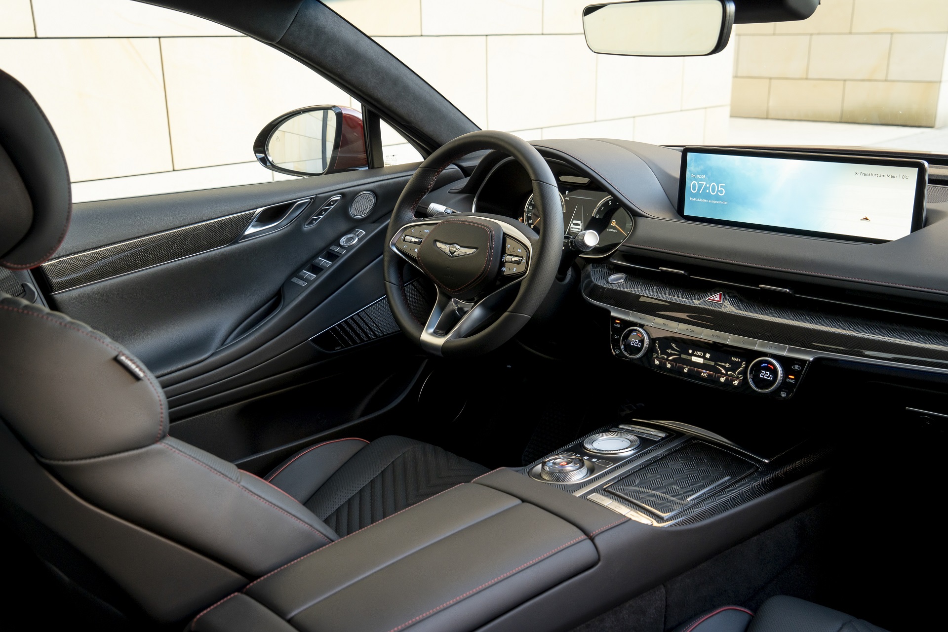 2023 Genesis G80 Sport Line Interior Wallpapers (9)