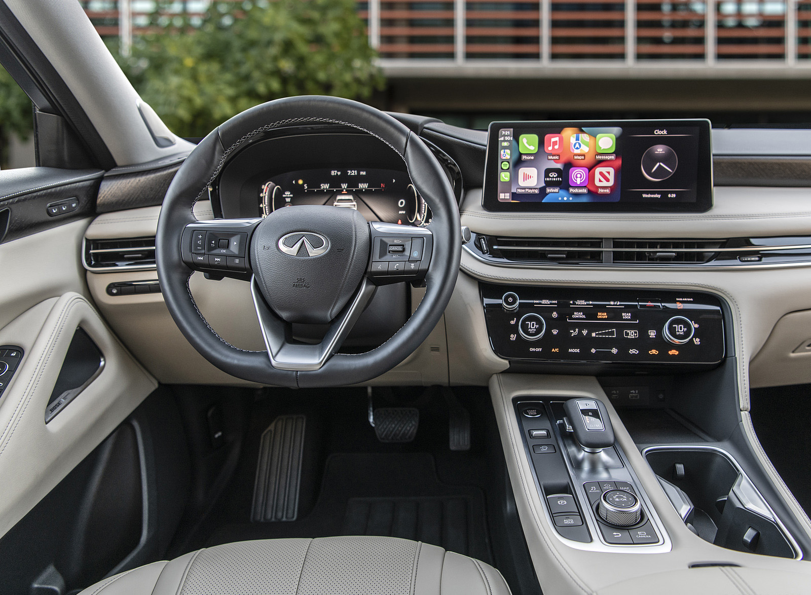 2023 Infiniti QX60 Interior Cockpit Wallpapers (5)