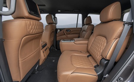 2023 Infiniti QX80 Interior Rear Seats Wallpapers 450x275 (14)