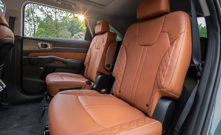 2023 Kia Sorento X-Line Interior Rear Seats Wallpapers 450x275 (15)