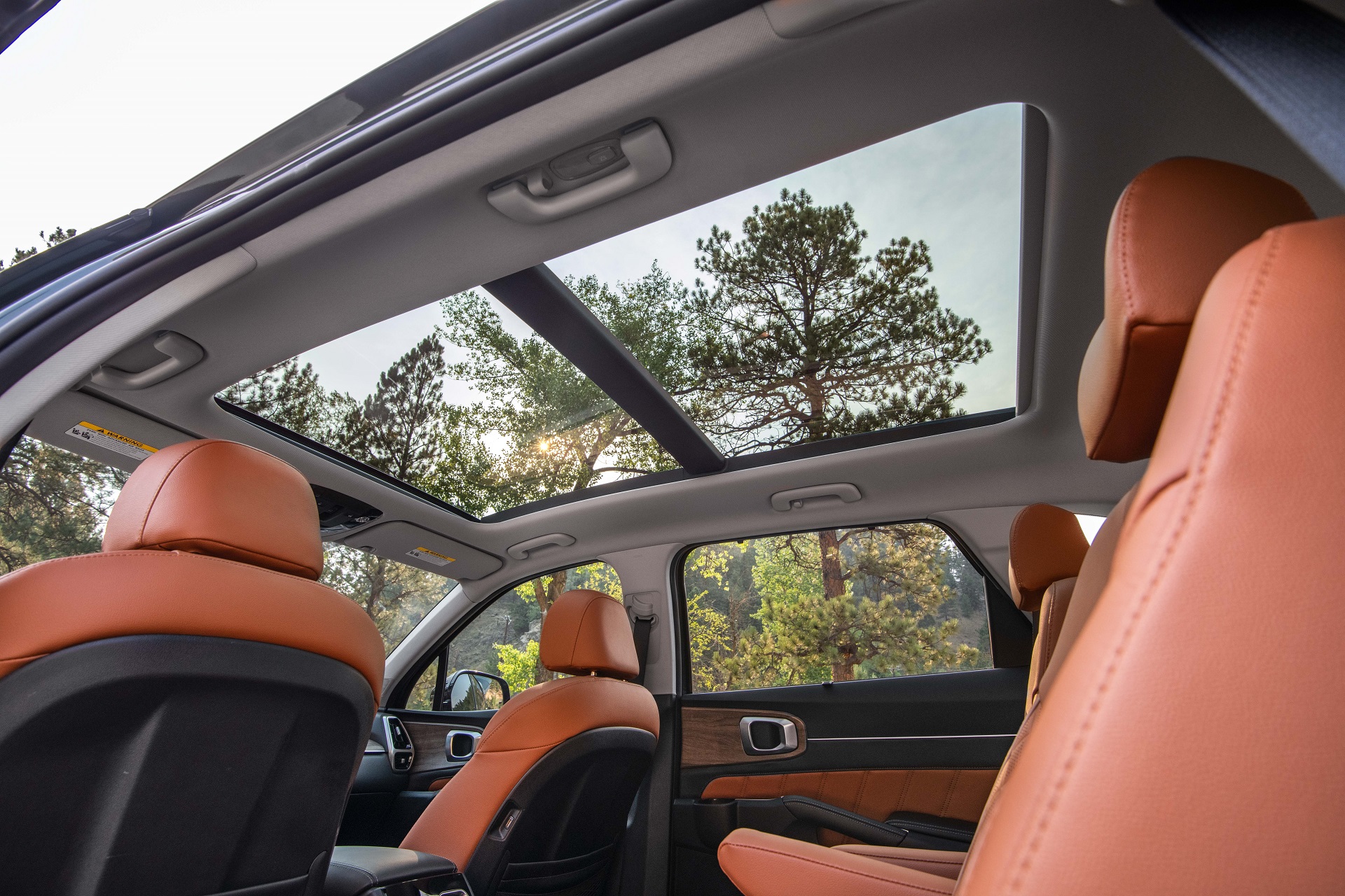 2023 Kia Sorento X-Line Panoramic Roof Wallpapers #11 of 19