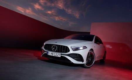 2023 Mercedes-AMG A 35 4MATIC Front Wallpapers 450x275 (2)