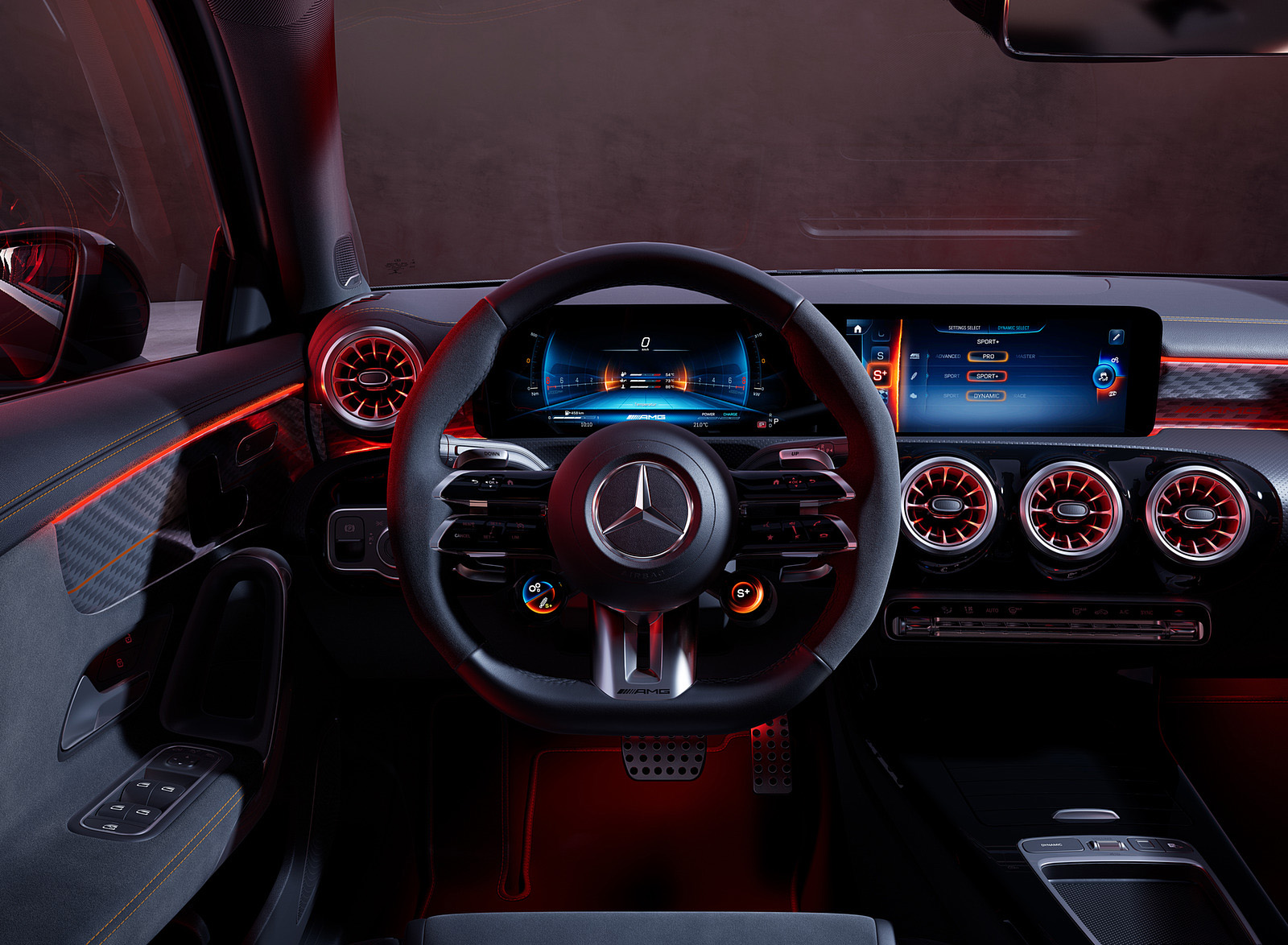 2023 Mercedes-AMG A 45 S 4MATIC+ Interior Cockpit Wallpapers (8)