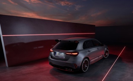 2023 Mercedes-AMG A 45 S 4MATIC+ Rear Three-Quarter Wallpapers 450x275 (3)