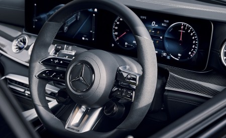2023 Mercedes-AMG GT 63 S E Performance 4-door (UK-Spec) Interior Steering Wheel Wallpapers 450x275 (34)
