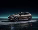 2023 Mercedes-Benz EQE SUV AMG Line Night Package (Color: Velvet Brown Metallic) Front Three-Quarter Wallpapers 150x120