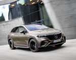 2023 Mercedes-Benz EQE SUV AMG Line Night Package (Color: Velvet Brown Metallic) Front Three-Quarter Wallpapers 150x120