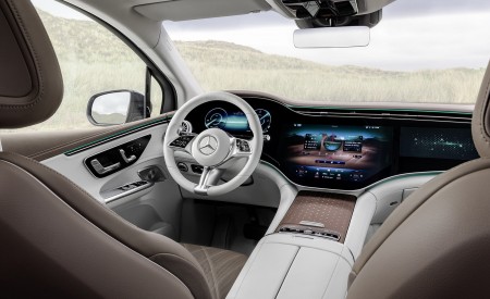 2023 Mercedes-Benz EQE SUV AMG Line Night Package (Color: Velvet Brown Metallic) Interior Wallpapers 450x275 (37)