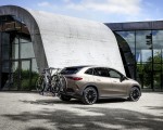 2023 Mercedes-Benz EQE SUV AMG Line Night Package (Color: Velvet Brown Metallic) Rear Three-Quarter Wallpapers 150x120