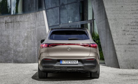 2023 Mercedes-Benz EQE SUV AMG Line Night Package (Color: Velvet Brown Metallic) Rear Wallpapers 450x275 (28)