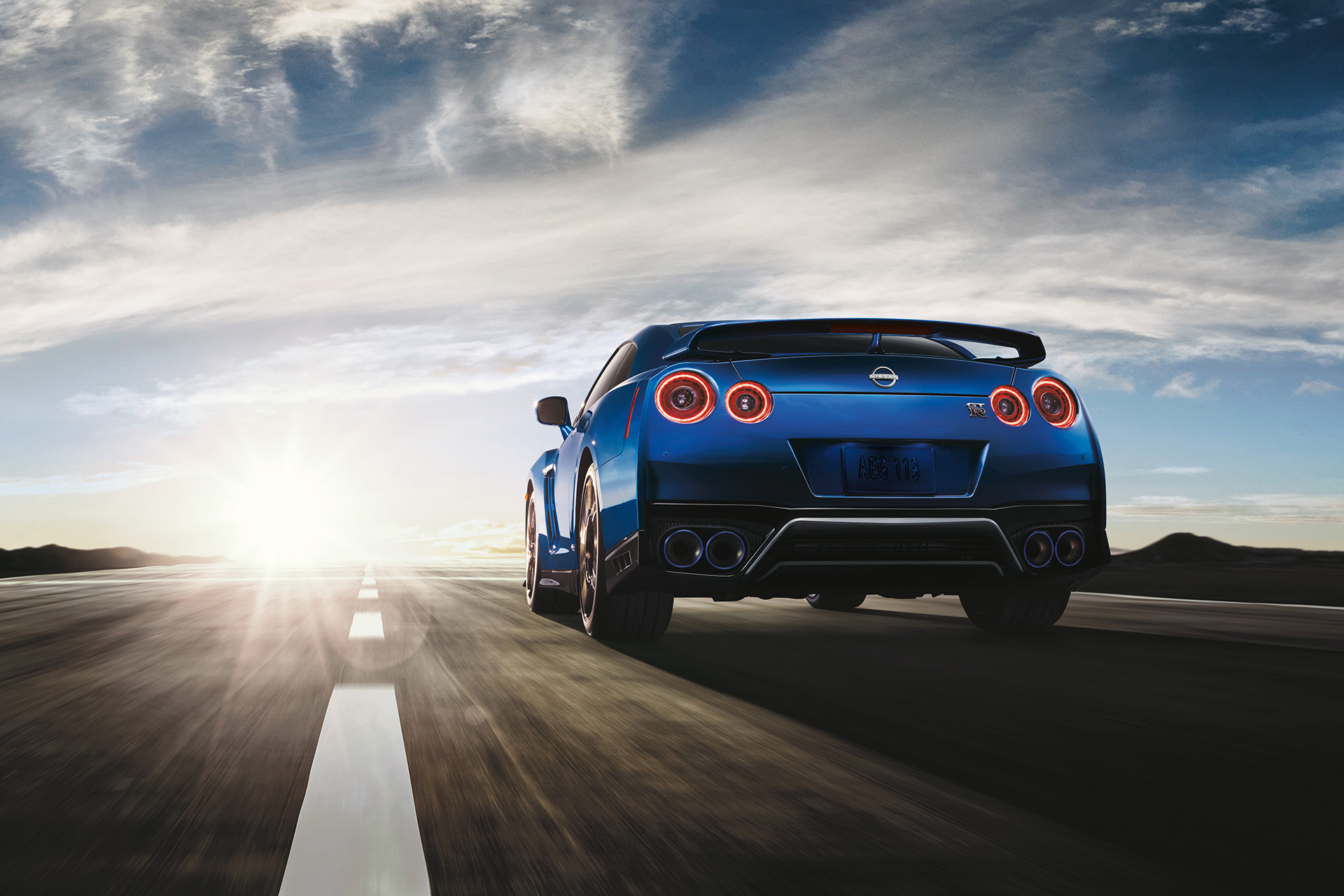 2023 Nissan GT-R Rear Wallpapers (3)