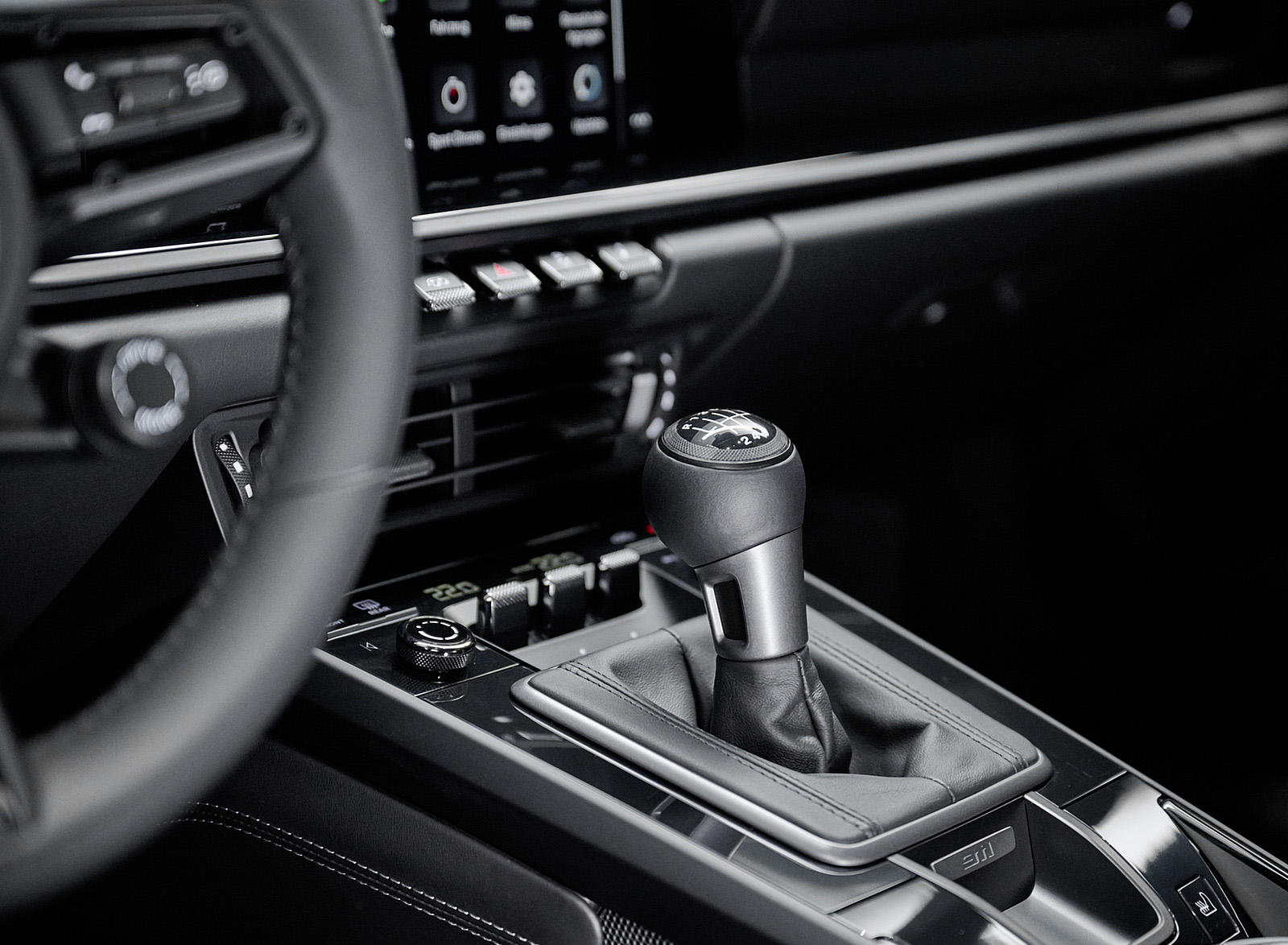 2023 Porsche 911 Carrera T Central Console Wallpapers #22 of 192